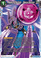 DBSCG-BT16-045 R Realm of the Gods - Beerus Destroys