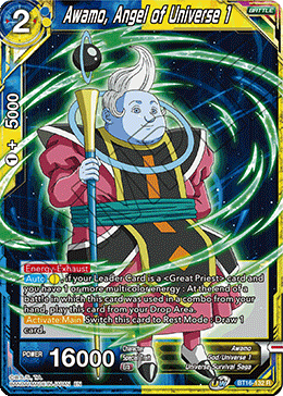 DBSCG-BT16-132 R Awamo, Angel of Universe 1