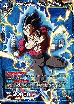 DBSCG-BT16-145 R SS4 Vegeta, Ready to Strike