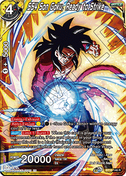 DBSCG-BT16-146 R SS4 Son Goku, Ready to Strike