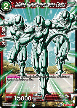 DBSCG-BT17-005 C Infinite Multiplication Meta-Cooler