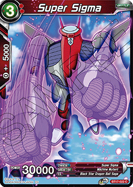 DBSCG-BT17-022 C Super Sigma