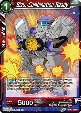 DBSCG-BT17-024 C Bizu, Combination Ready