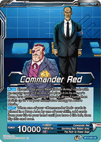DBSCG-BT17-031 UC Commander Red // Red Ribbon Robot, Seeking World Conquest