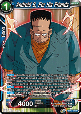 DBSCG-BT17-045 C Android 8, For His Friends