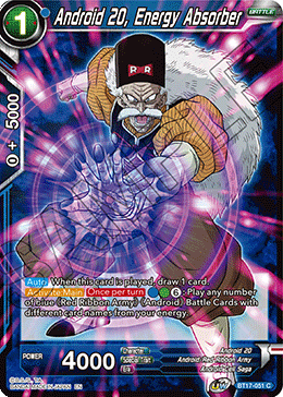 DBSCG-BT17-051 C Android 20, Energy Absorber
