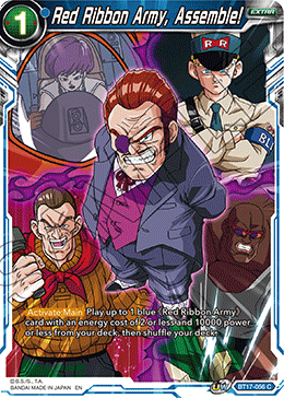 DBSCG-BT17-056 C Red Ribbon Army, Assemble!