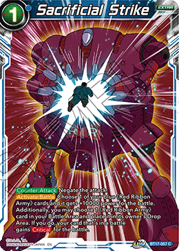 DBSCG-BT17-057 C Sacrificial Strike