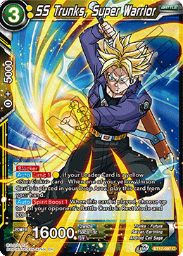 DBSCG-BT17-097 C SS Trunks, Super Warrior