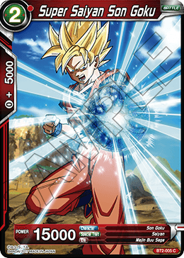 DBSCG-BT2-005 C Super Saiyan Son Goku