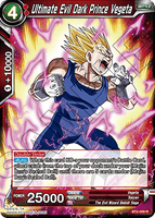 DBSCG-BT2-009 R Ultimate Evil Dark Prince Vegeta