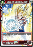 DBSCG-BT2-010 C Double Shot Super Saiyan 2 Vegeta