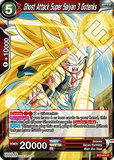 DBSCG-BT2-014 R Ghost Attack Super Saiyan 3 Gotenks