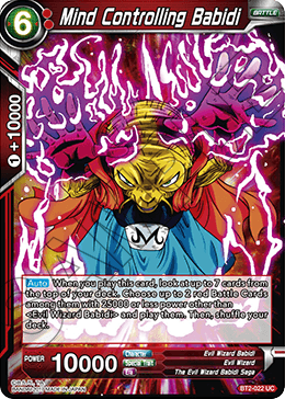 DBSCG-BT2-022 UC Mind Controlling Babidi