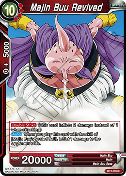 DBSCG-BT2-028 C Majin Buu Revived