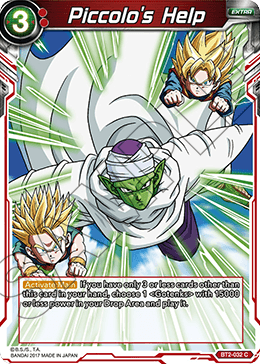 DBSCG-BT2-032 C Piccolo's Help