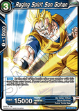 DBSCG-BT2-039 C Raging Spirit Son Gohan