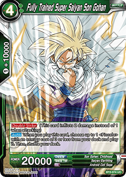 DBSCG-BT2-074 UC Fully Trained Super Saiyan Son Gohan