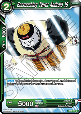DBSCG-BT2-092 C Encroaching Terror Android 19