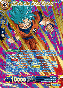DBSCG-BT20C-031 C SSB Son Goku, Beyond Full Power