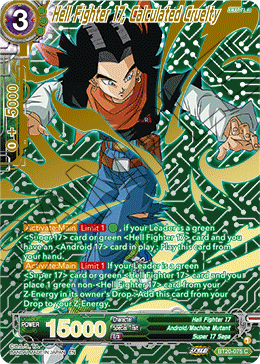 DBSCG-BT20C-075 C Hell Fighter 17, Calculated Cruelty