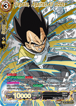 DBSCG-BT20C-123 R Vegeta, Against All Odds
