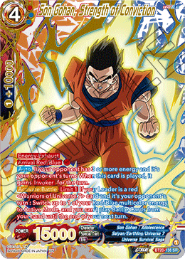 DBSCG-BT20C-138 SR Son Gohan, Strength of Conviction