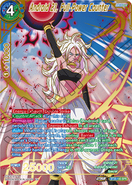 DBSCG-BT20-145 SPR Android 21, Full-Power Counter