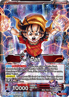 DBSCG-BT3-001 R Pan // Pan, Ready to Fight