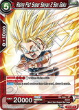 DBSCG-BT3-004 R Rising Fist Super Saiyan 2 Son Goku