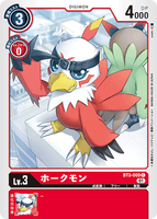 DCG-BT3-009 C LV3 ホークモン (ST-11)