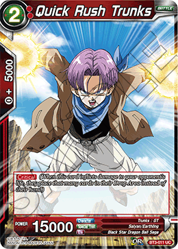 DBSCG-BT3-011 UC Quick Rush Trunks