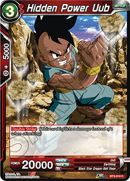 DBSCG-BT3-014 C Hidden Power Uub