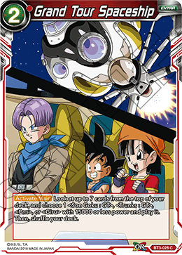 DBSCG-BT3-028 C Grand Tour Spaceship