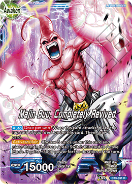 DBSCG-BT3-031 R Majin Buu // Majin Buu, Completely Revived