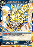 DBSCG-BT3-035 UC Furious Rush Super Saiyan 3 Son Goku