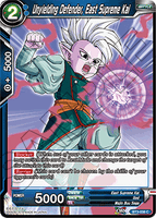 DBSCG-BT3-038 C Unyielding Defender, East Supreme Kai