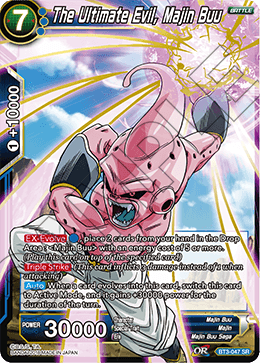 DBSCG-BT3-047 SR The Ultimate Evil, Majin Buu