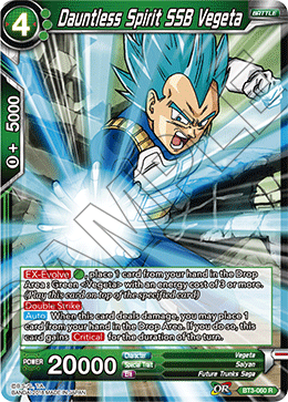DBSCG-BT3-060 R Dauntless Spirit SSB Vegeta