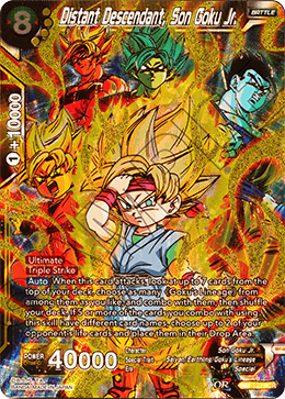 DBSCG-BT4-123 SCR Distant Descendant, Son Goku Jr.