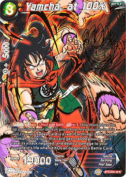 DBSCG-BT5-009 SPR Yamcha, at 100%