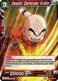 DBSCG-BT5-011 R Deadly Defender Krillin