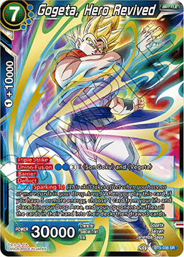 DBSCG-BT5-038 SR Gogeta, Hero Revived