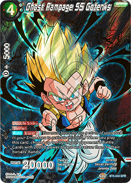 DBSCG-BT5-040 SPR Ghost Rampage SS Gotenks
