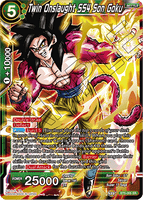 DBSCG-BT5-055 SR Twin Onslaught SS4 Son Goku