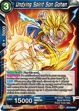 DBSCG-BT7-029 R Undying Spirit Son Gohan
