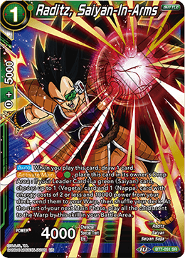 DBSCG-BT7-051 SR Raditz, Saiyan-In-Arms