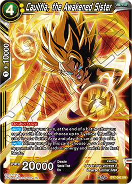 DBSCG-BT7-083 SR Caulifla, the Awakened Sister