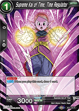 DBSCG-BT7-104 R Supreme Kai of Time, Time Regulator