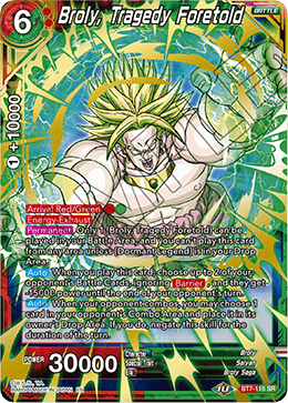 DBSCG-BT7-115 SR Broly, Tragedy Foretold